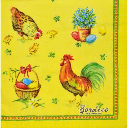 Serwetka decoupage seria TI-FLAIR Wielkanoc 33x33cm